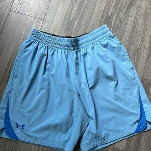Under Armour Men's Sky Blue Athletic Shorts